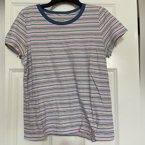 J crew striped tee